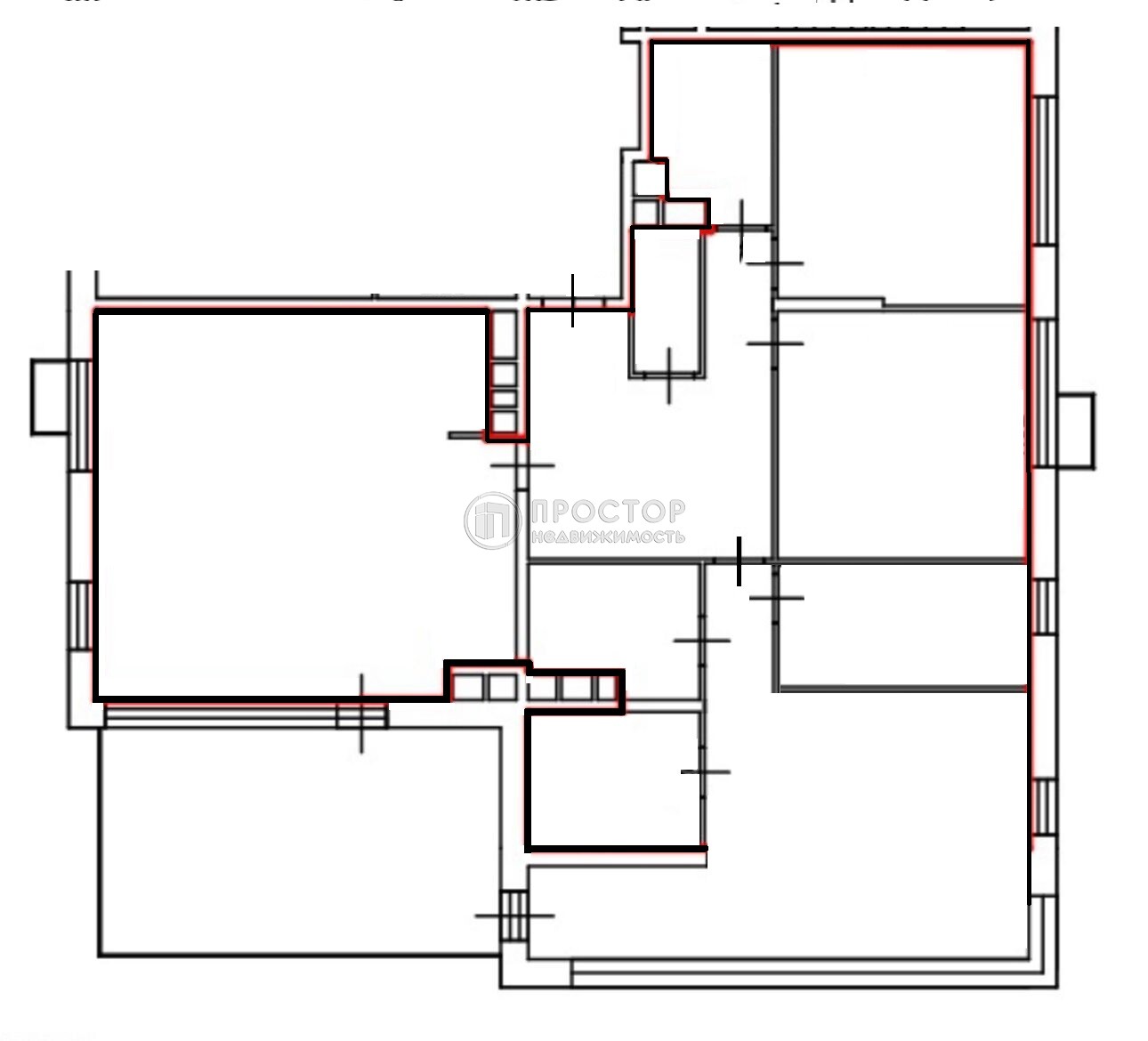 4-комнатная квартира, 165 м² - фото 65