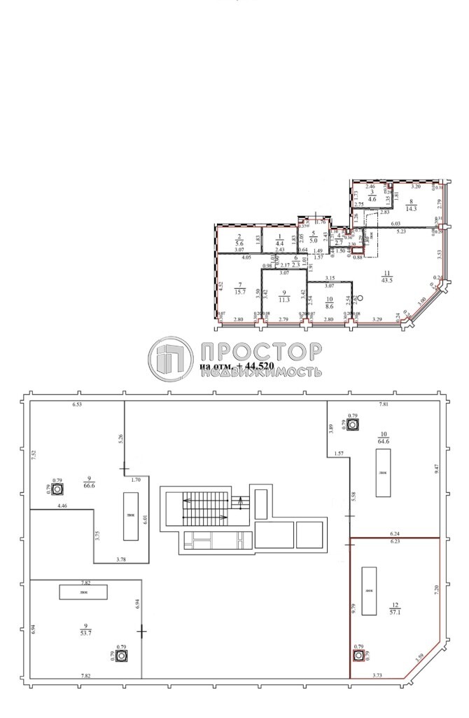 5-комнатная квартира, 175 м² - фото 221