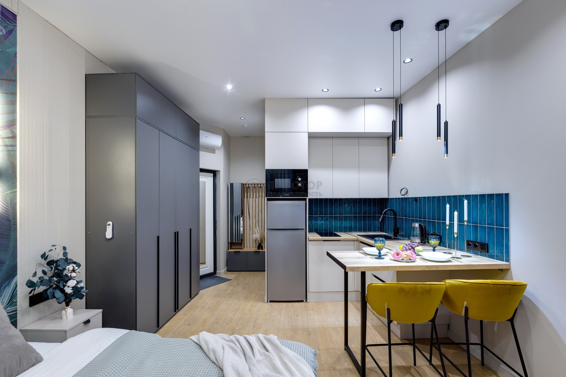 -комнатная квартира, 24.2 м² - фото 200