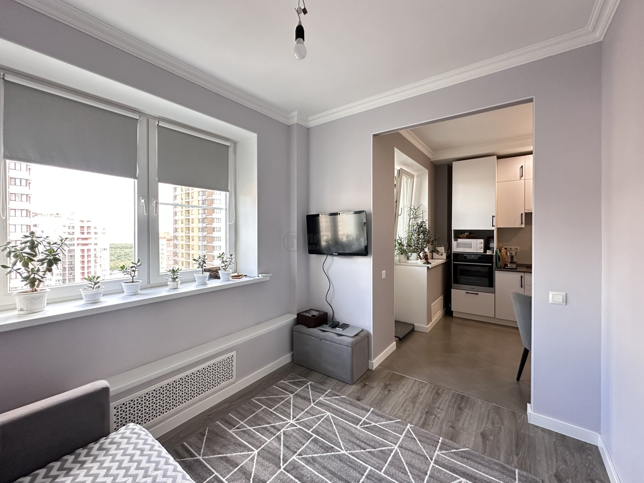 1-комнатная квартира, 39.8 м² - фото 2
