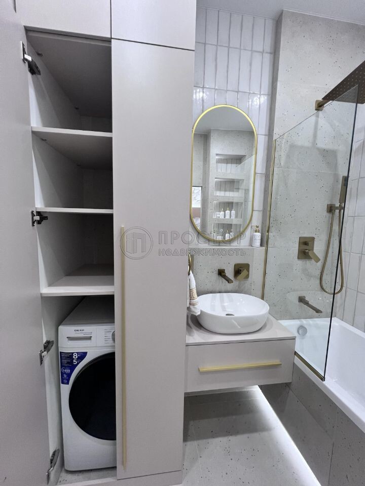 1-комнатная квартира, 46 м² - фото 290