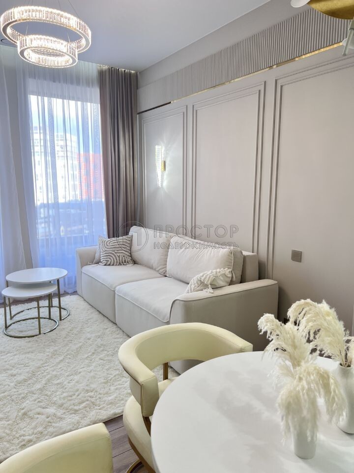 1-комнатная квартира, 46 м² - фото 3