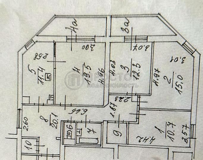 4-комнатная квартира, 98.1 м² - фото 604