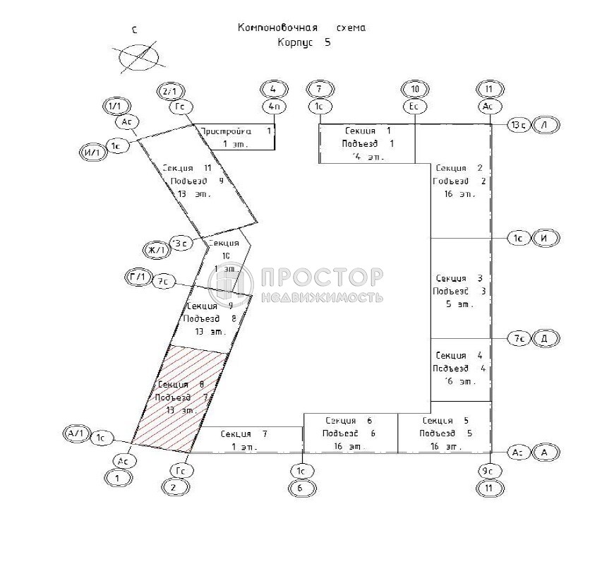 2-комнатная квартира, 34.68 м² - фото 14