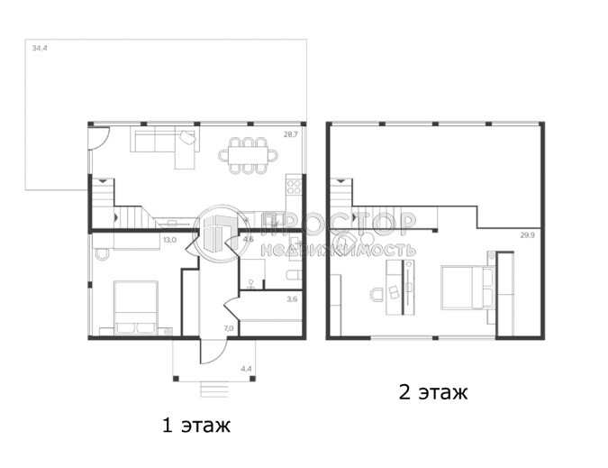 дом, 128.8 м² - фото 159
