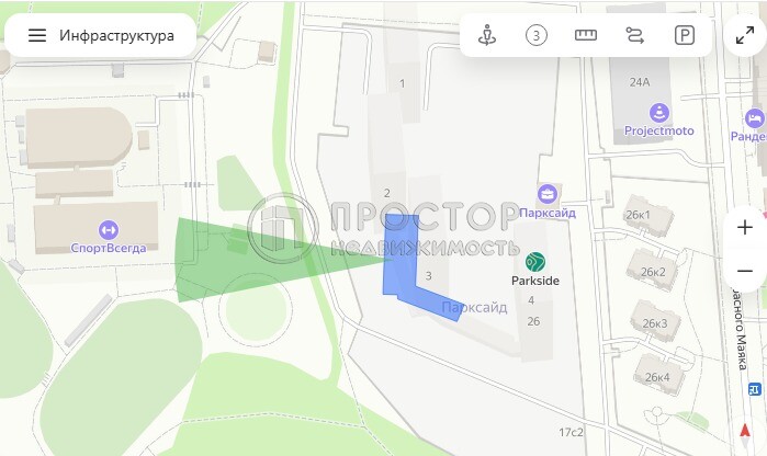 -комнатная квартира, 20.9 м² - фото 29