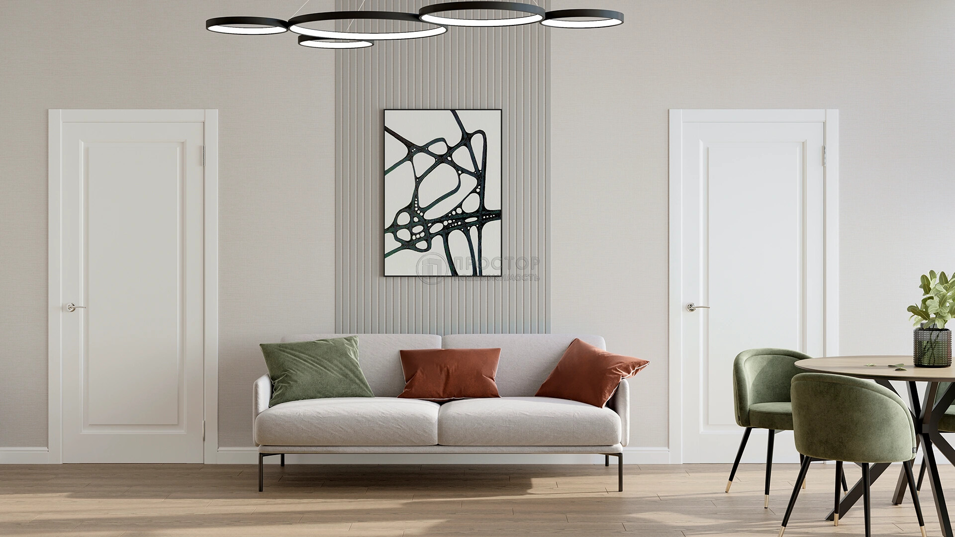 2-комнатная квартира, 57.9 м² - фото 4