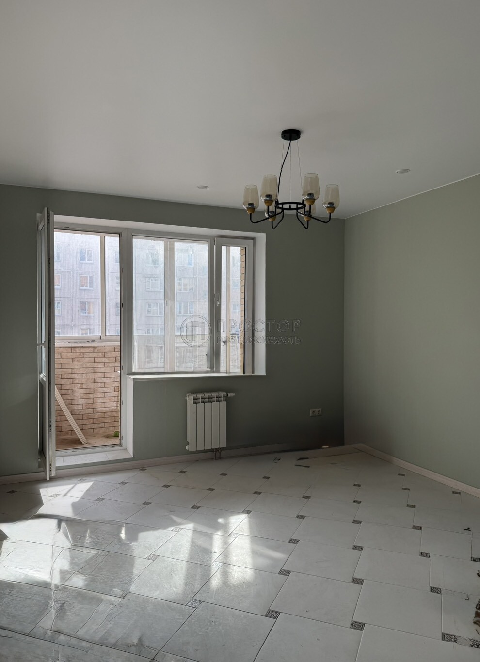 1-комнатная квартира, 58 м.кв.