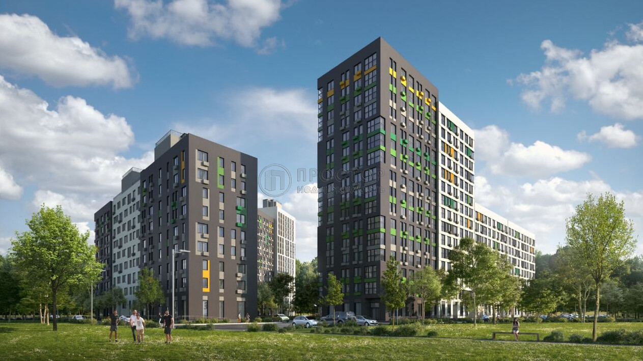 2-комнатная квартира, 37.1 м.кв.