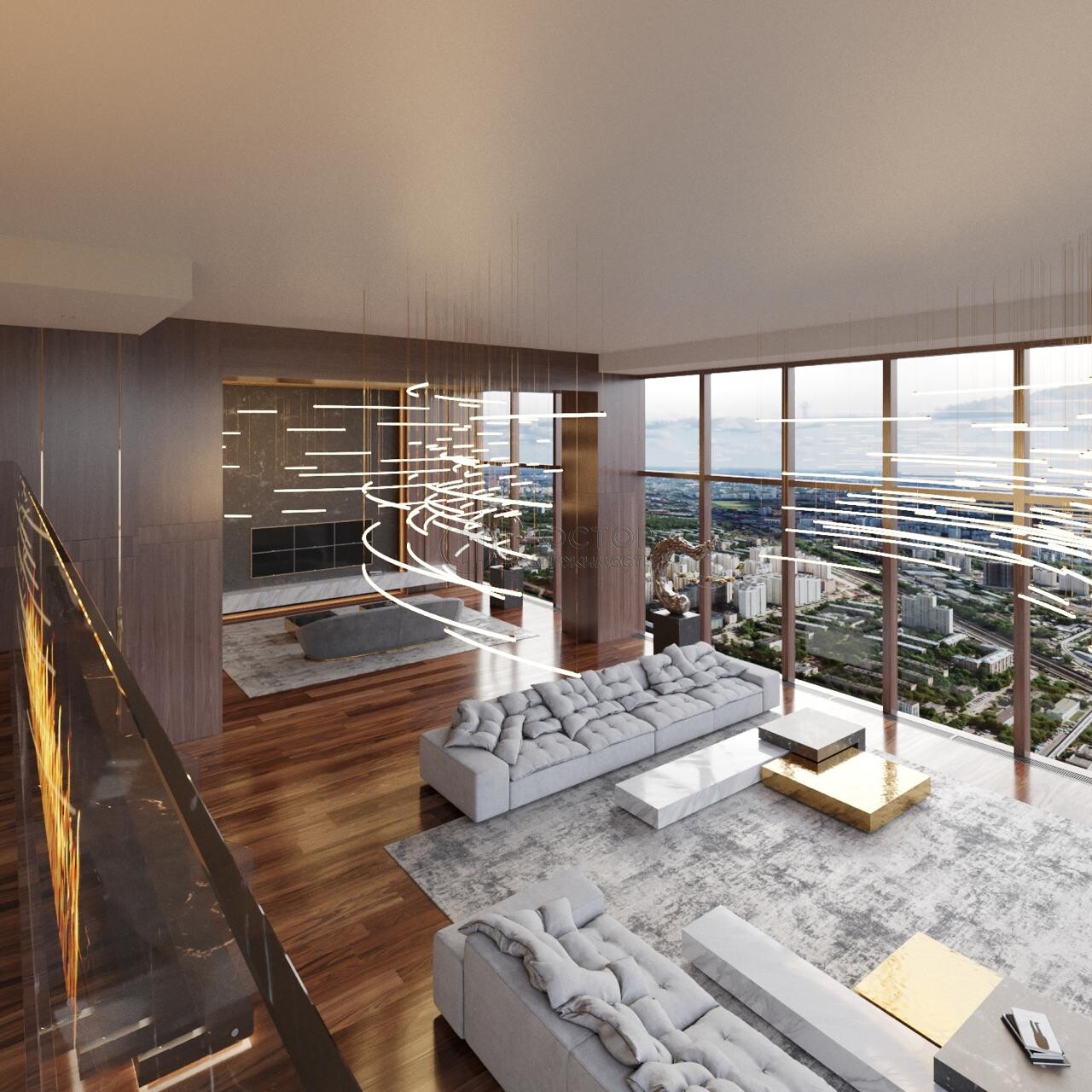 -комнатная квартира, 220 м.кв.