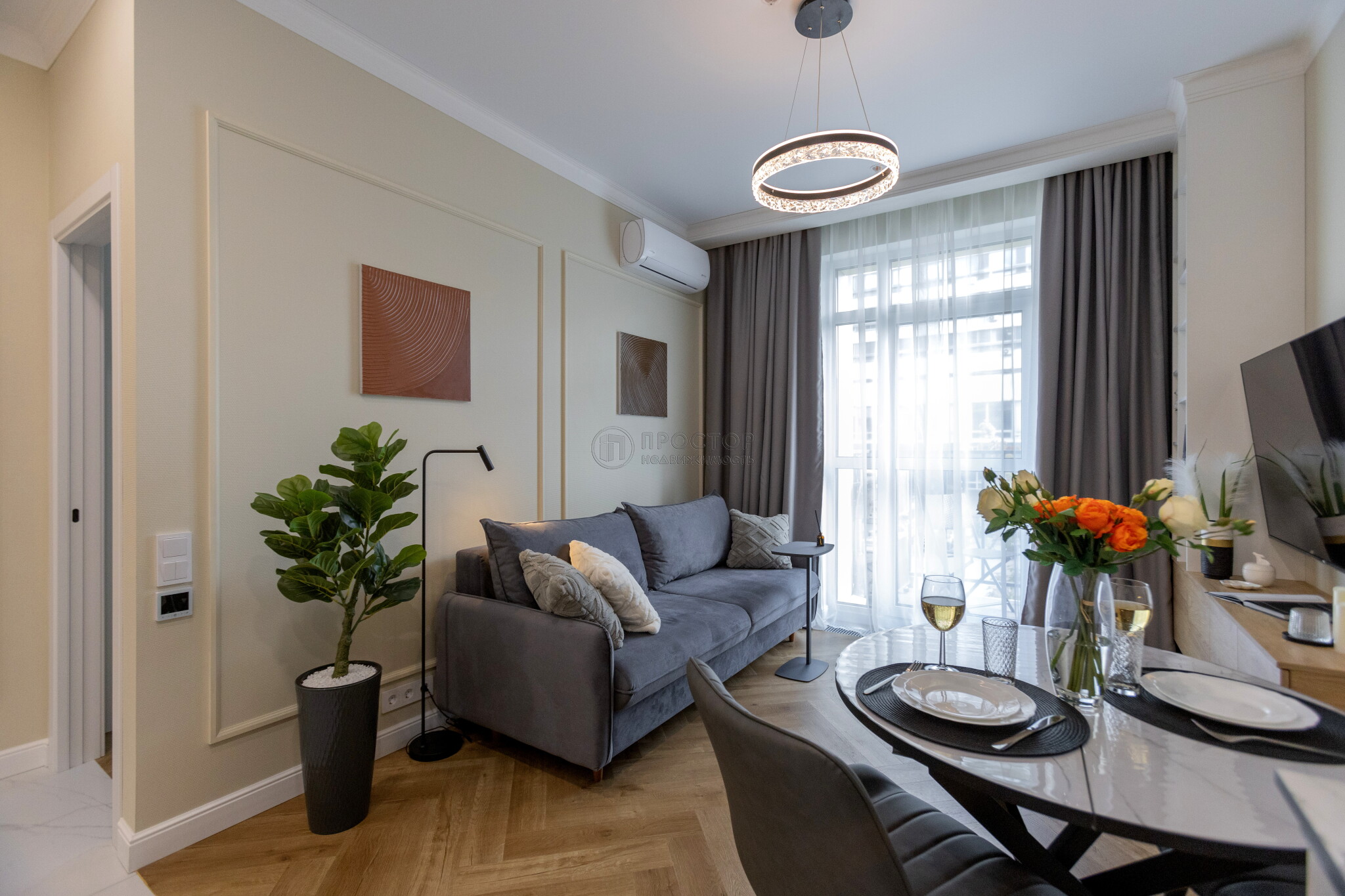 1-комнатная квартира, 37 м² - фото 265