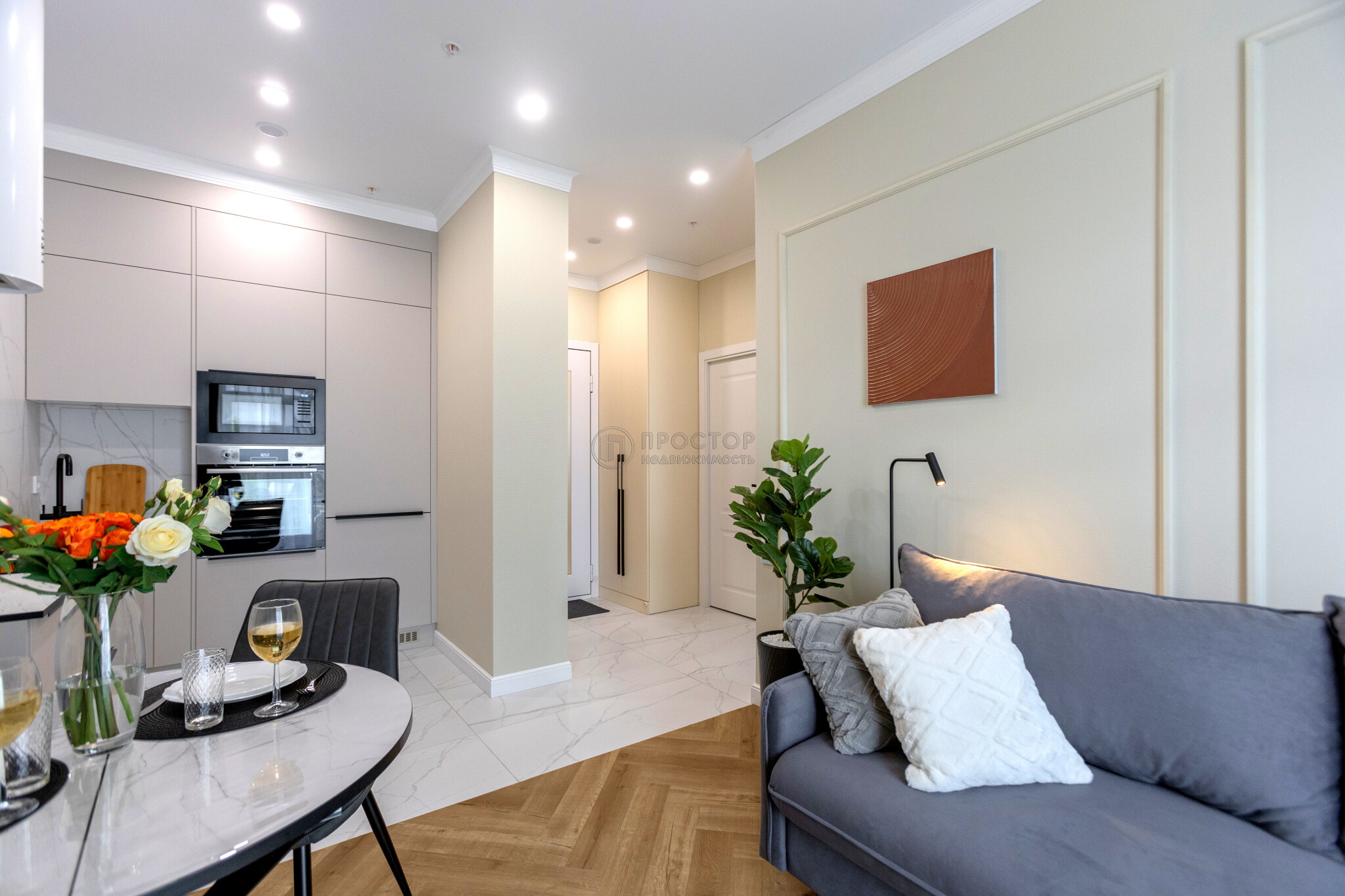 1-комнатная квартира, 37 м² - фото 406