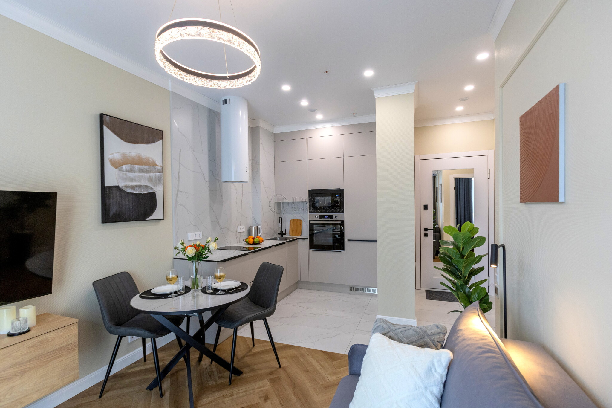 1-комнатная квартира, 37 м² - фото 494