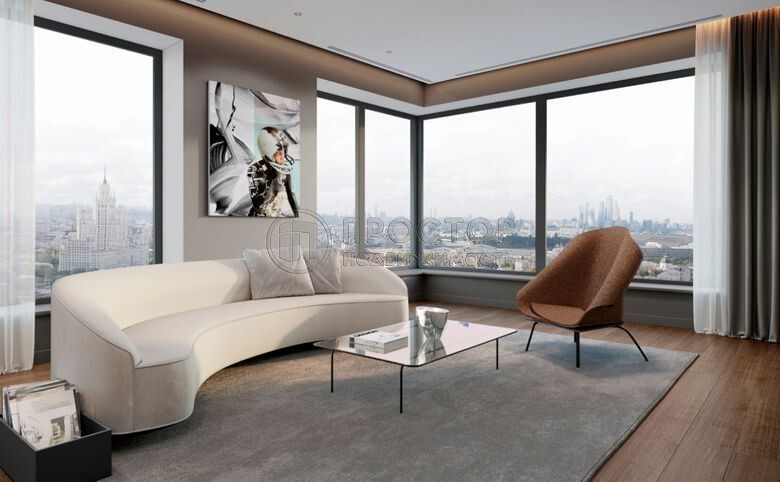 2-комнатная квартира, 74 м² - фото 3