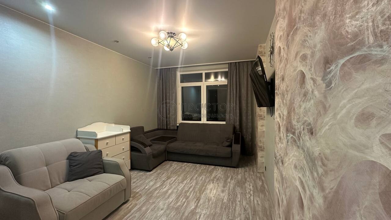 1-комнатная квартира, 35.8 м² - фото 2