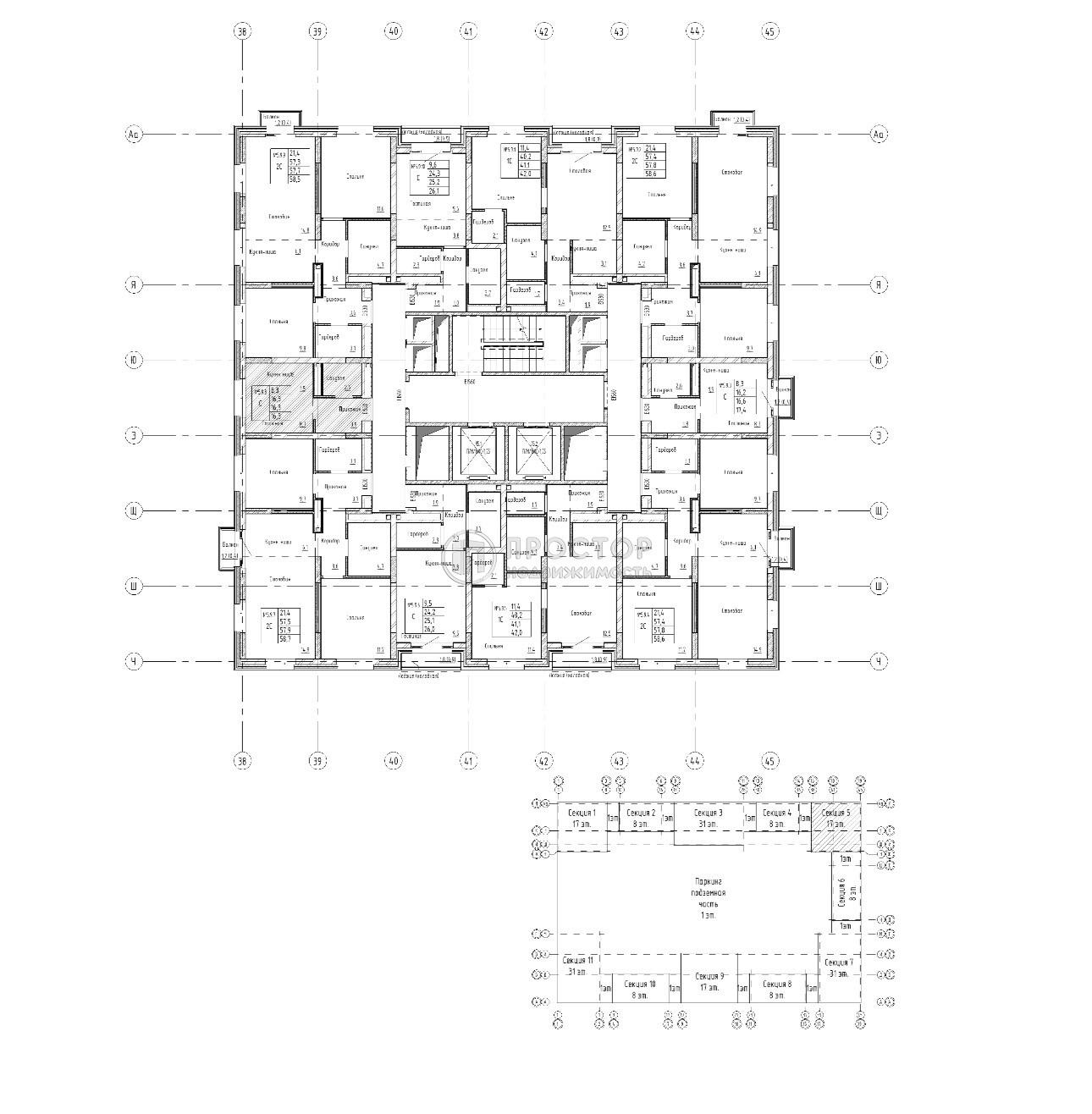 Студия, 16.3 м² - фото 14