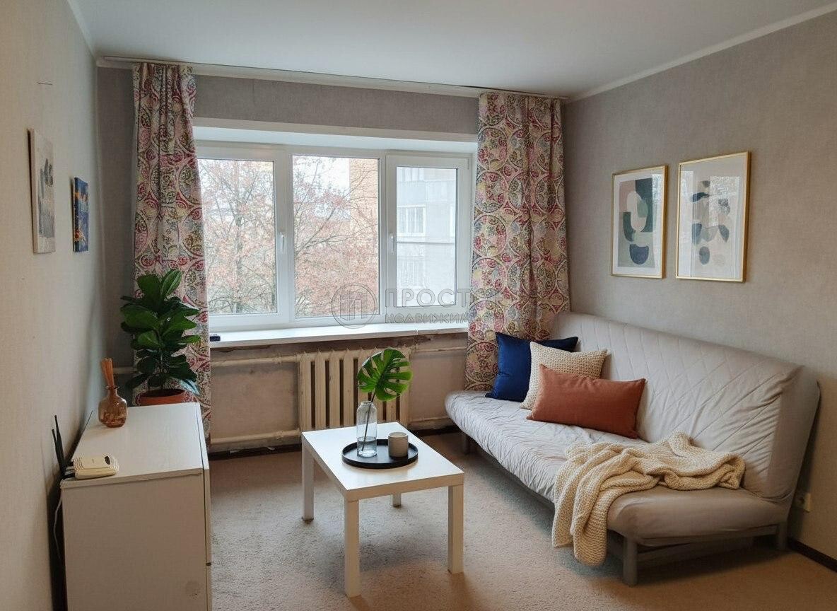 1-комнатная квартира, 32 м² - фото 2