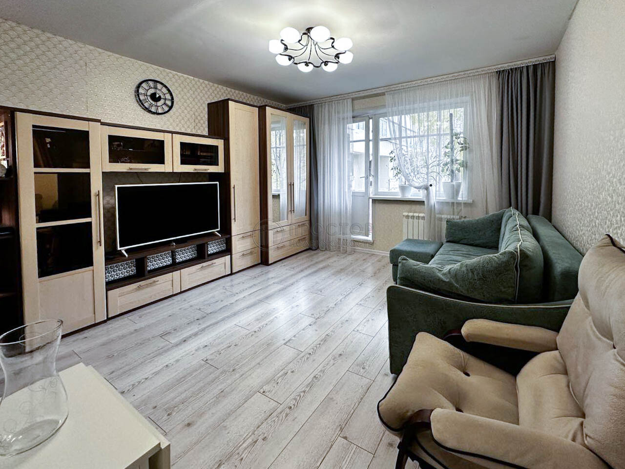 1-комнатная квартира, 38.6 м² - фото 2