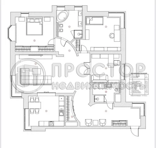 4-комнатная квартира, 167 м² - фото 36