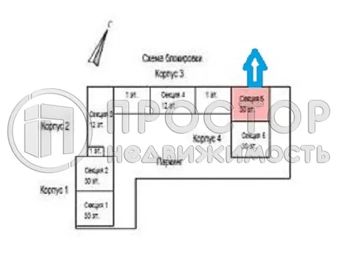 2-комнатная квартира, 34.8 м² - фото 4