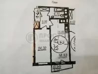 2-комнатная квартира, 47.33 м² - фото 31