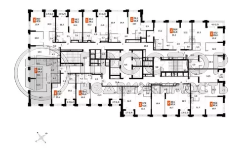 3-комнатная квартира, 64 м² - фото 17