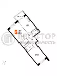 2-комнатная квартира, 60.8 м² - фото 37