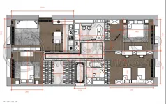 4-комнатная квартира, 119.5 м² - фото 68