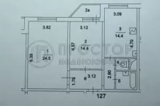 2-комнатная квартира, 66.6 м² - фото 39