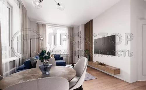 3-комнатная квартира, 56.6 м² - фото 14