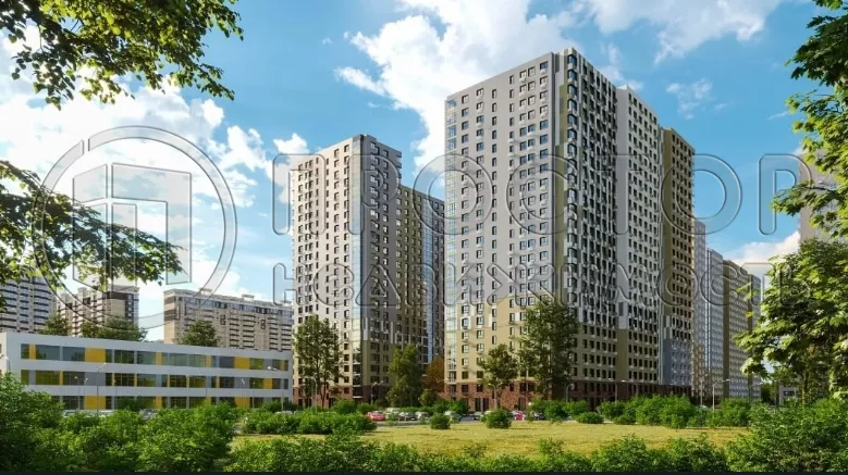2-комнатная квартира, 35.48 м² - фото 2