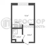 Студия, 17.31 м² - фото 6