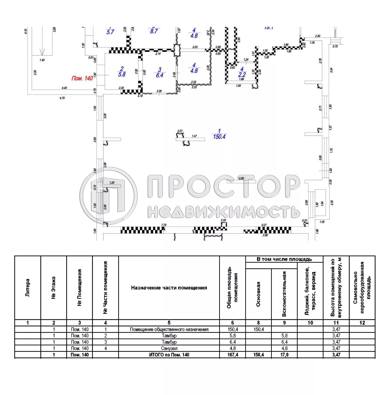 Коммерческая недвижимость (свободного назначения), 167.4 м² - фото 4