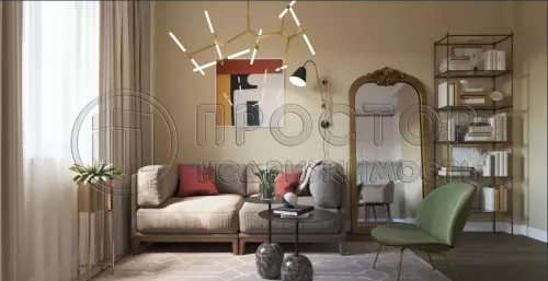 2-комнатная квартира, 50 м² - фото 8