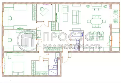 4-комнатная квартира, 134 м² - фото 42