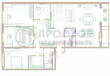4-комнатная квартира, 134 м² - фото 84