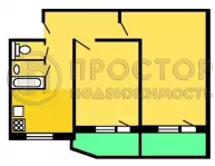 2-комнатная квартира, 47.2 м² - фото 97