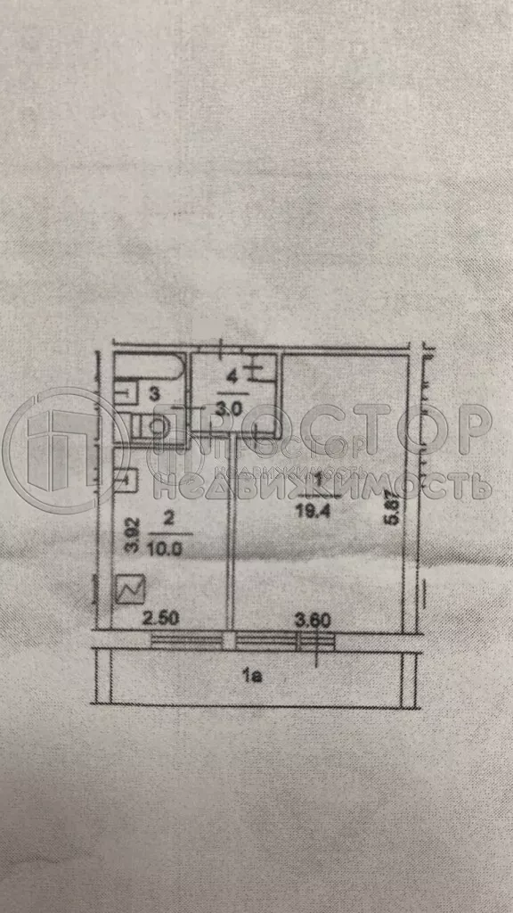1-комнатная квартира, 37 м² - фото 42