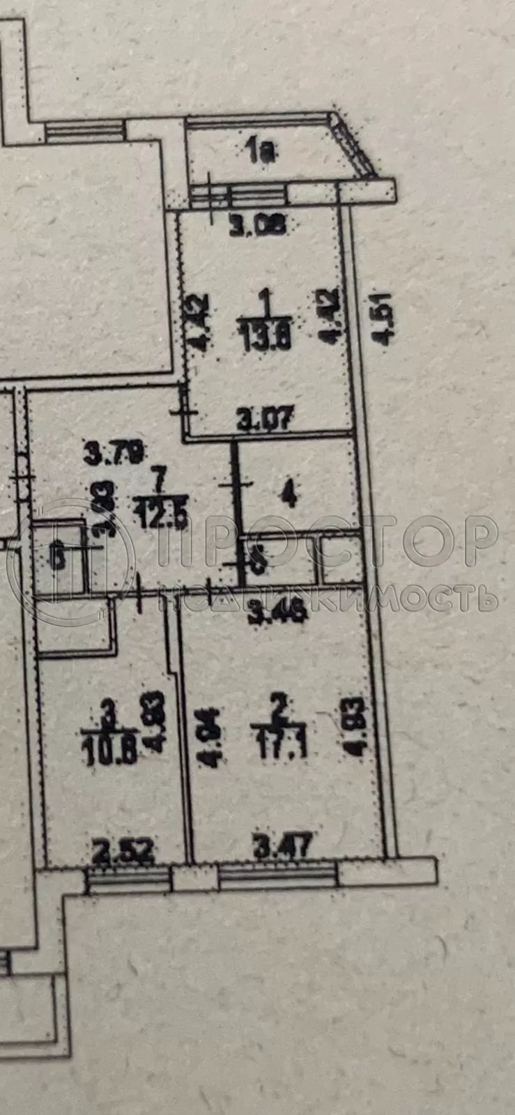 2-комнатная квартира, 59.4 м² - фото 15