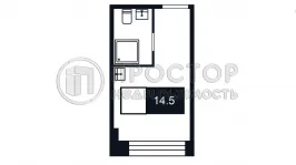 Студия, 14.5 м² - фото 19