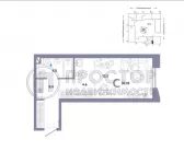 Студия, 30.1 м² - фото 23