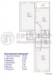 2-комнатная квартира, 65.5 м² - фото 147
