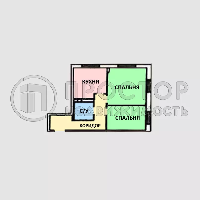 2-комнатная квартира, 52 м² - фото 36