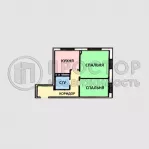 2-комнатная квартира, 52 м² - фото 72
