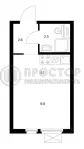 Студия, 20 м² - фото 18