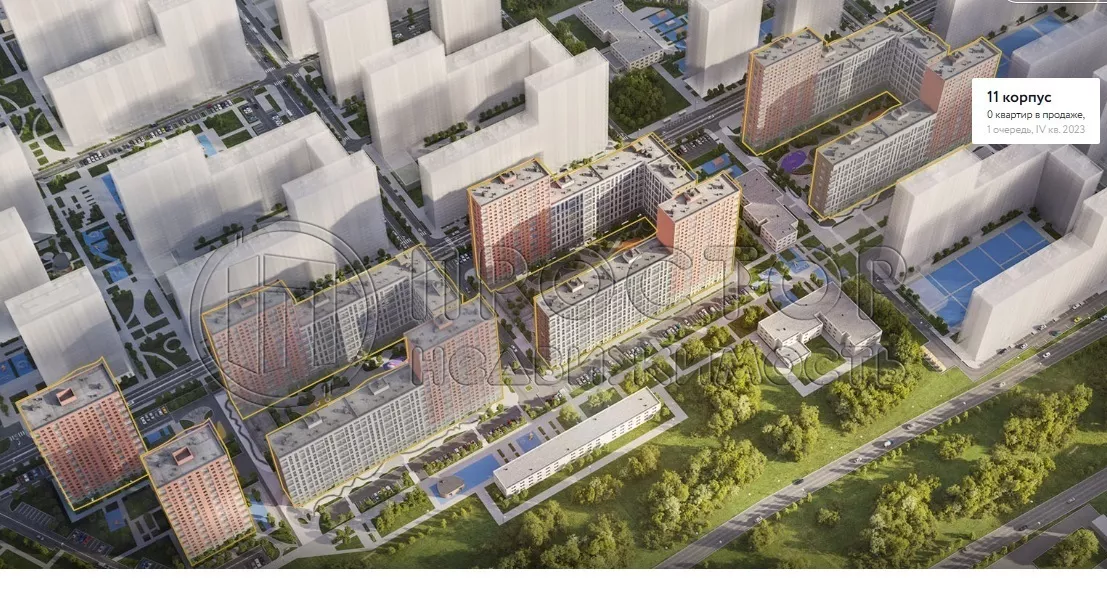 1-комнатная квартира, 37.5 м² - фото 2