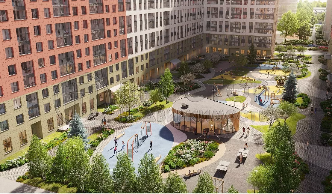 1-комнатная квартира, 37.5 м² - фото 3