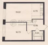 2-комнатная квартира, 52.8 м² - фото 17