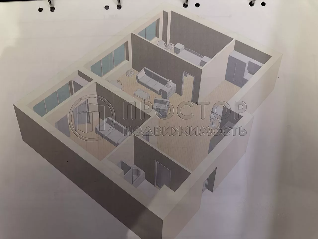 3-комнатная квартира, 97 м² - фото 21