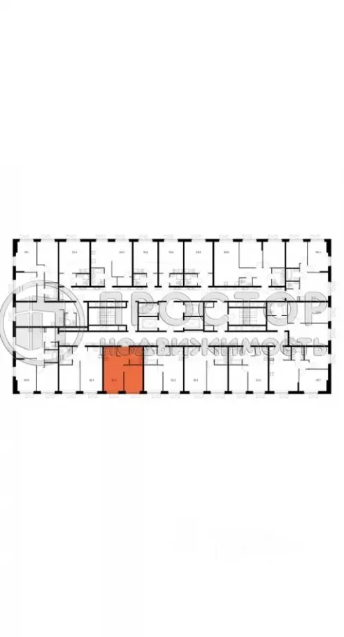 1-комнатная квартира, 32.2 м² - фото 27
